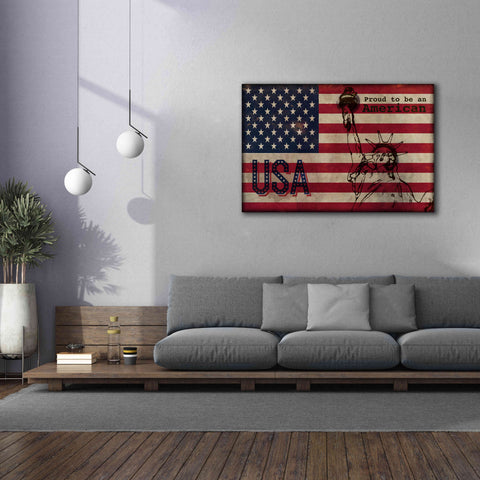 Image of '2 Proud to be an American' by Irena Orlov, Giclee Canvas Wall Art,60 x 40