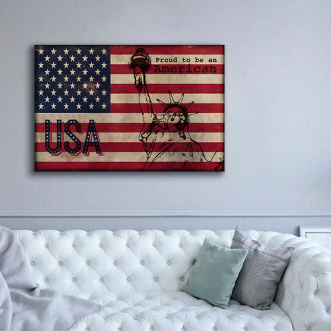 Image of '2 Proud to be an American' by Irena Orlov, Giclee Canvas Wall Art,60 x 40