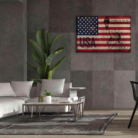 Image of '2 Proud to be an American' by Irena Orlov, Giclee Canvas Wall Art,60 x 40