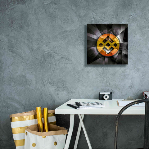 Image of 'BNB Binance Coin,' Canvas Wall Art,12x12
