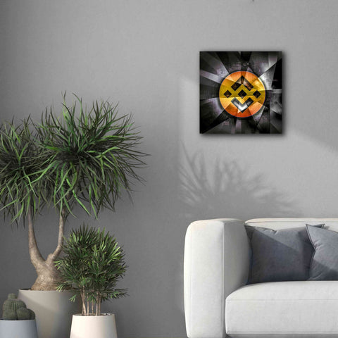 Image of 'BNB Binance Coin,' Canvas Wall Art,18x18