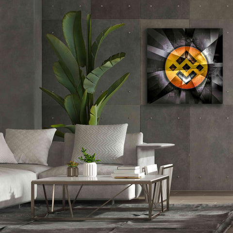 Image of 'BNB Binance Coin,' Canvas Wall Art,37x37
