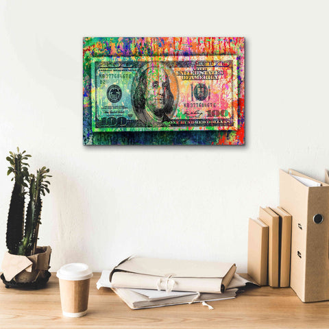 Image of 'Money Trail,' Canvas Wall Art,18x12