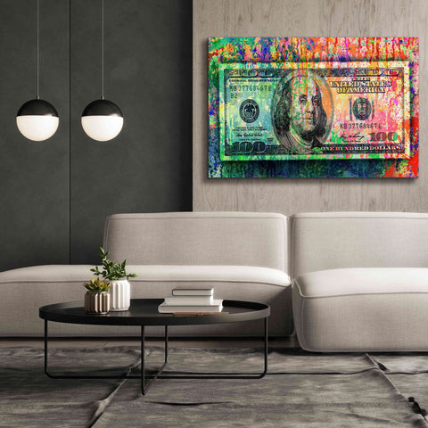 Image of 'Money Trail,' Canvas Wall Art,60x40