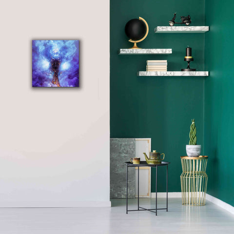 Image of 'Evaporate' by Mario Sanchez Nevado, Canvas Wall Art,18x18