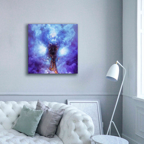 Image of 'Evaporate' by Mario Sanchez Nevado, Canvas Wall Art,37x37