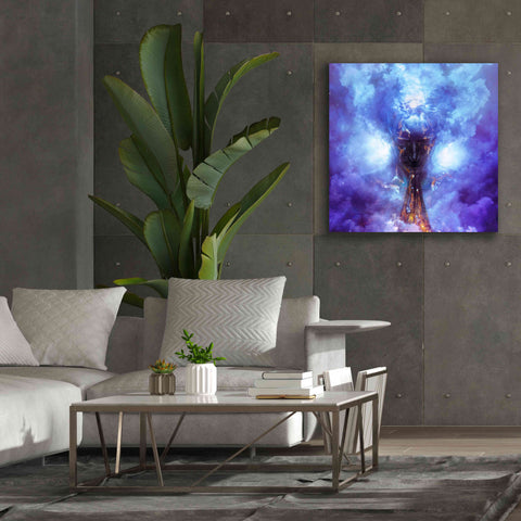 Image of 'Evaporate' by Mario Sanchez Nevado, Canvas Wall Art,37x37