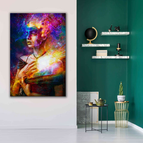 Image of 'Iridiscent Catharsis' by Mario Sanchez Nevado, Canvas Wall Art,40x60