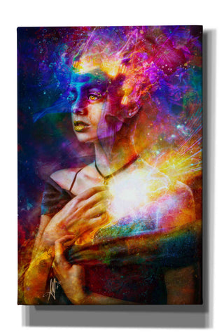 Image of 'Iridiscent Catharsis' by Mario Sanchez Nevado, Canvas Wall Art