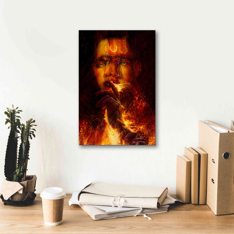 Image of 'Passive Agressive Heatwave' by Mario Sanchez Nevado, Canvas Wall Art,12x18