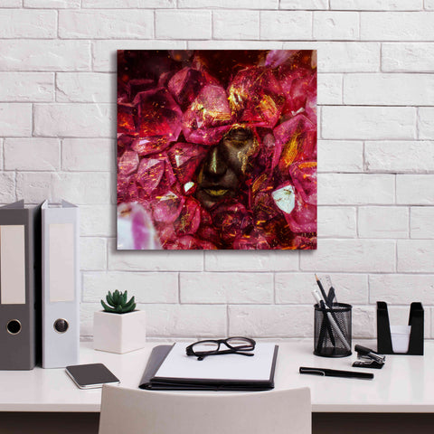 Image of 'States of the Matter - Crystallize' by Mario Sanchez Nevado, Canvas Wall Art,18x18