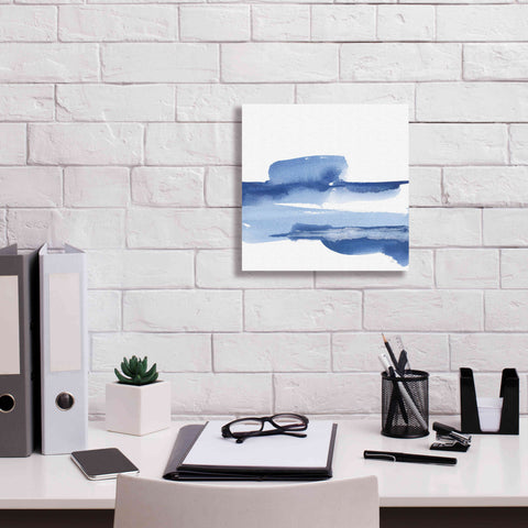 Image of 'Classic Blue I' by Chris Paschke, Giclee Canvas Wall Art,12x12