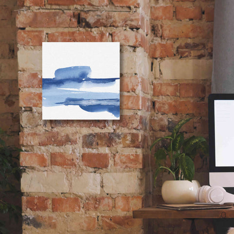 Image of 'Classic Blue I' by Chris Paschke, Giclee Canvas Wall Art,12x12