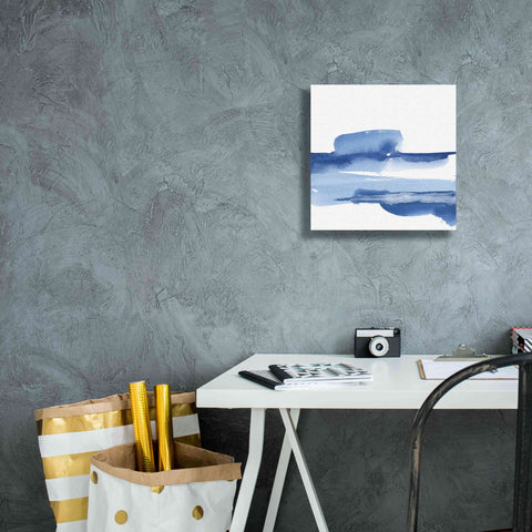 Image of 'Classic Blue I' by Chris Paschke, Giclee Canvas Wall Art,12x12