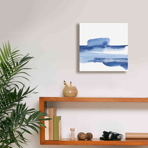 Image of 'Classic Blue I' by Chris Paschke, Giclee Canvas Wall Art,12x12