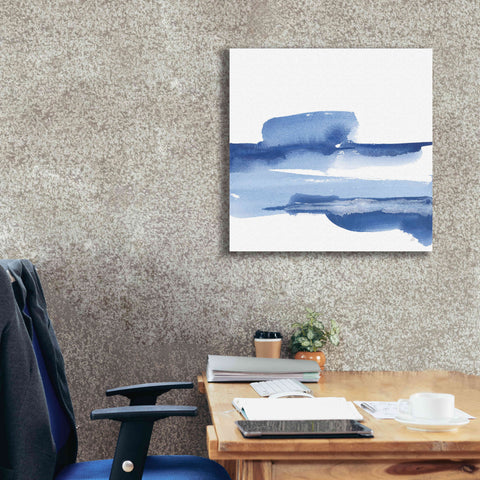 Image of 'Classic Blue I' by Chris Paschke, Giclee Canvas Wall Art,26x26