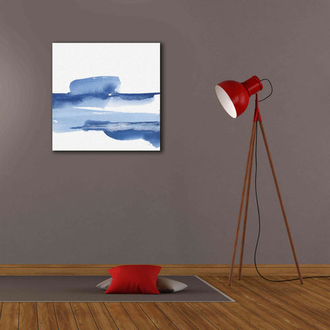Image of 'Classic Blue I' by Chris Paschke, Giclee Canvas Wall Art,26x26