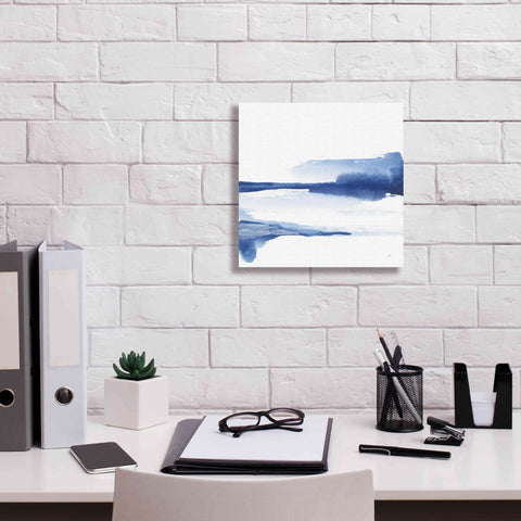 Image of 'Classic Blue II' by Chris Paschke, Giclee Canvas Wall Art,12x12