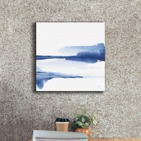 Image of 'Classic Blue II' by Chris Paschke, Giclee Canvas Wall Art,18x18