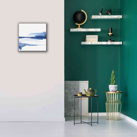 Image of 'Classic Blue II' by Chris Paschke, Giclee Canvas Wall Art,18x18