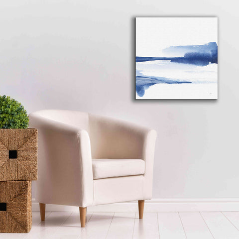 Image of 'Classic Blue II' by Chris Paschke, Giclee Canvas Wall Art,26x26