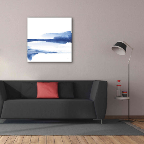 Image of 'Classic Blue II' by Chris Paschke, Giclee Canvas Wall Art,37x37