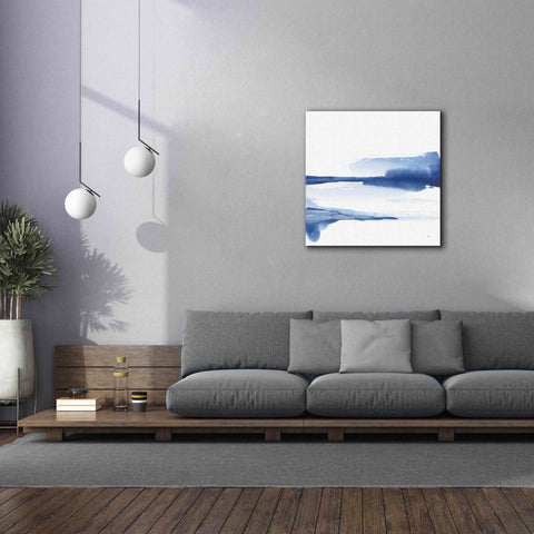 Image of 'Classic Blue II' by Chris Paschke, Giclee Canvas Wall Art,37x37