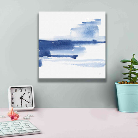 Image of 'Classic Blue III' by Chris Paschke, Giclee Canvas Wall Art,12x12