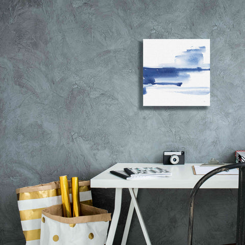 Image of 'Classic Blue III' by Chris Paschke, Giclee Canvas Wall Art,12x12