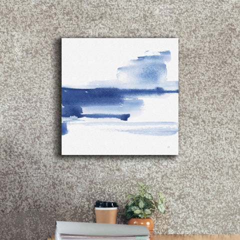 Image of 'Classic Blue III' by Chris Paschke, Giclee Canvas Wall Art,18x18