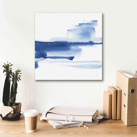 Image of 'Classic Blue III' by Chris Paschke, Giclee Canvas Wall Art,18x18