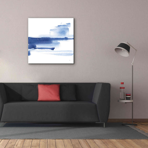 Image of 'Classic Blue III' by Chris Paschke, Giclee Canvas Wall Art,37x37