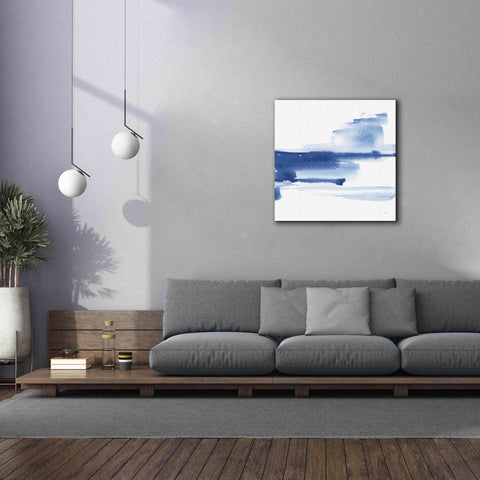 Image of 'Classic Blue III' by Chris Paschke, Giclee Canvas Wall Art,37x37