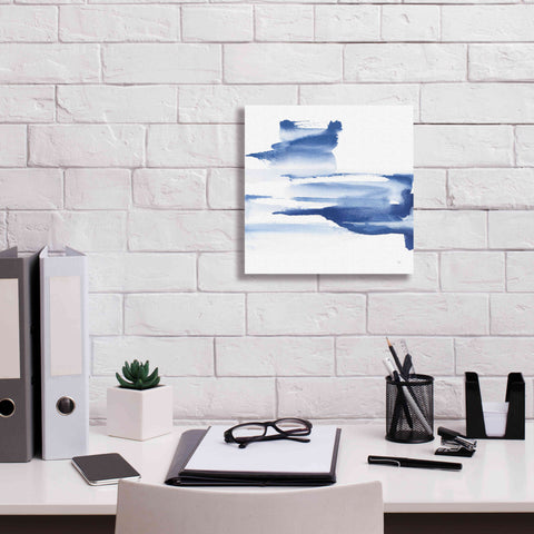 Image of 'Classic Blue IV' by Chris Paschke, Giclee Canvas Wall Art,12x12