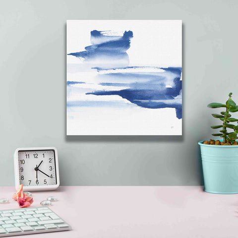 Image of 'Classic Blue IV' by Chris Paschke, Giclee Canvas Wall Art,12x12