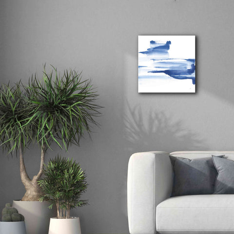 Image of 'Classic Blue IV' by Chris Paschke, Giclee Canvas Wall Art,18x18