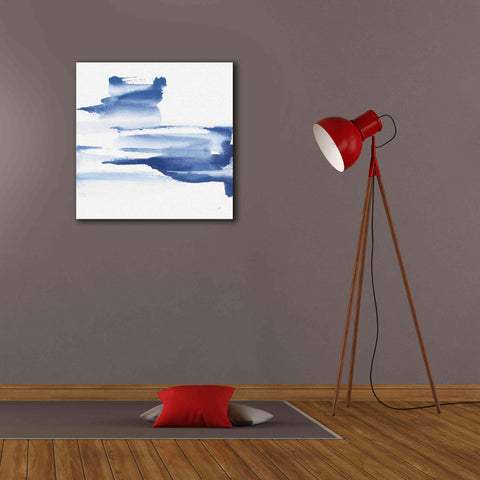 Image of 'Classic Blue IV' by Chris Paschke, Giclee Canvas Wall Art,26x26