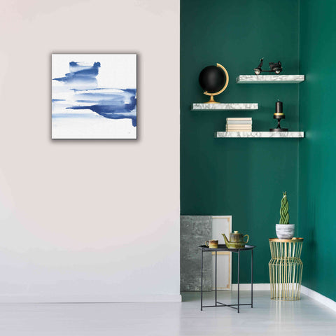 Image of 'Classic Blue IV' by Chris Paschke, Giclee Canvas Wall Art,26x26