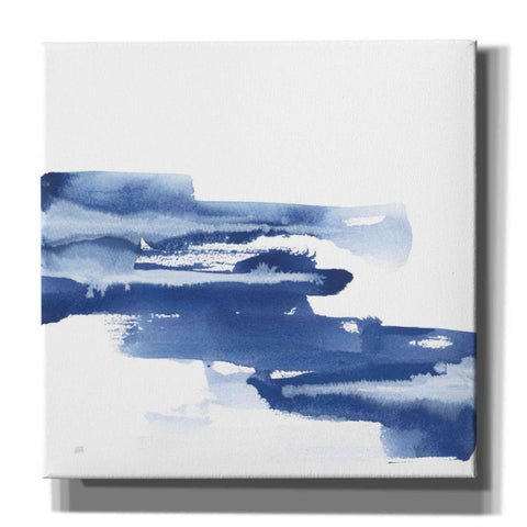 Image of 'Classic Blue V' by Chris Paschke, Giclee Canvas Wall Art