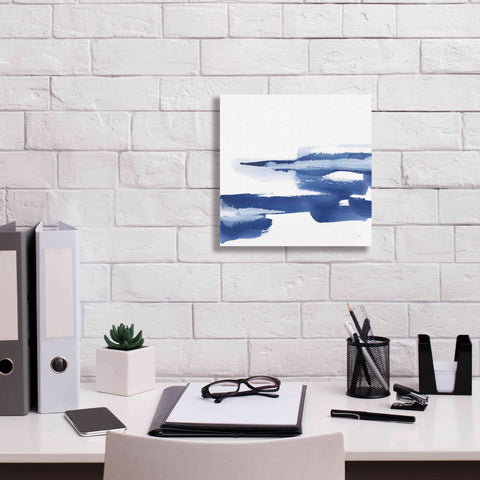 Image of 'Classic Blue VI' by Chris Paschke, Giclee Canvas Wall Art,12x12