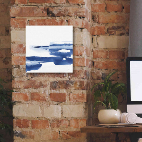 Image of 'Classic Blue VI' by Chris Paschke, Giclee Canvas Wall Art,12x12