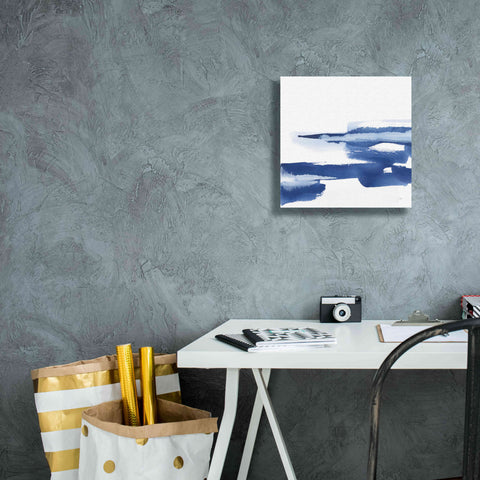 Image of 'Classic Blue VI' by Chris Paschke, Giclee Canvas Wall Art,12x12