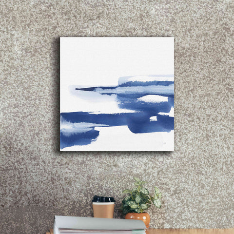 Image of 'Classic Blue VI' by Chris Paschke, Giclee Canvas Wall Art,18x18