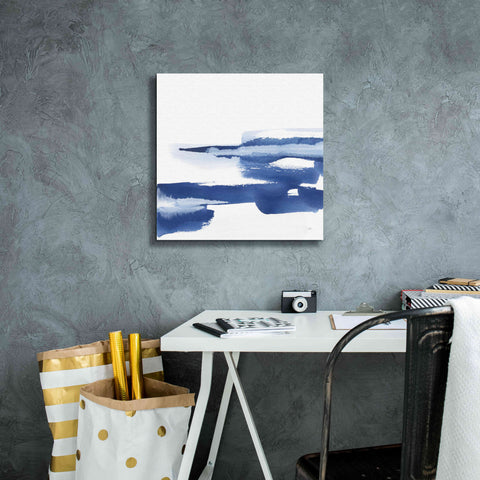 Image of 'Classic Blue VI' by Chris Paschke, Giclee Canvas Wall Art,18x18