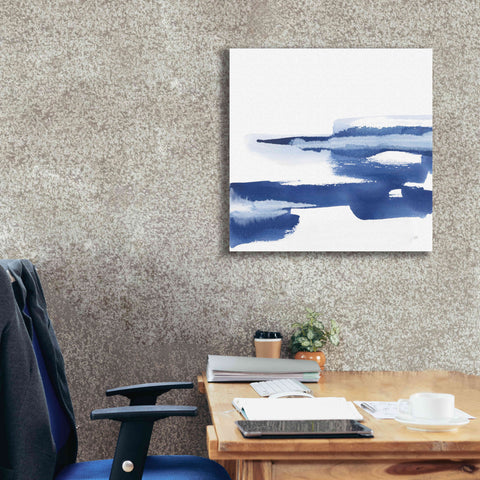 Image of 'Classic Blue VI' by Chris Paschke, Giclee Canvas Wall Art,26x26