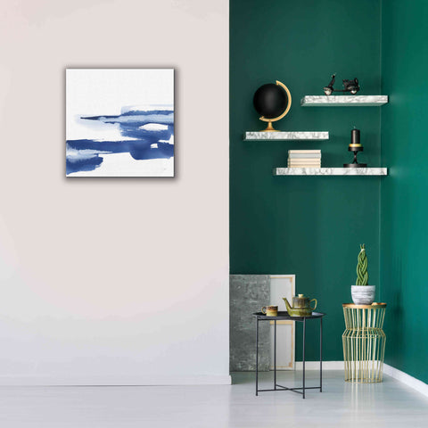 Image of 'Classic Blue VI' by Chris Paschke, Giclee Canvas Wall Art,26x26