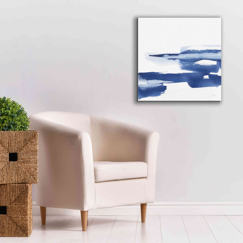 Image of 'Classic Blue VI' by Chris Paschke, Giclee Canvas Wall Art,26x26