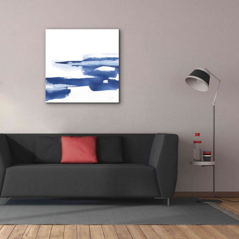 Image of 'Classic Blue VI' by Chris Paschke, Giclee Canvas Wall Art,37x37
