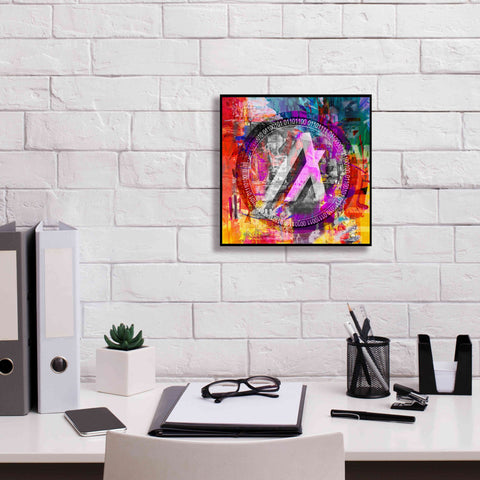 Image of 'Algo Algorand Crypto In Color' by Portfolio Giclee Canvas Wall Art,12x12