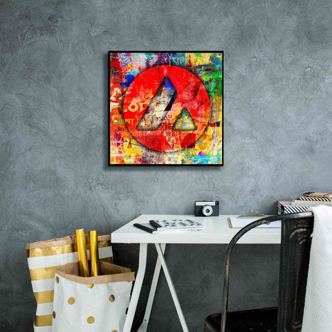 Image of 'Avax Avalanche Crypto In Color' by Portfolio Giclee Canvas Wall Art,18x18